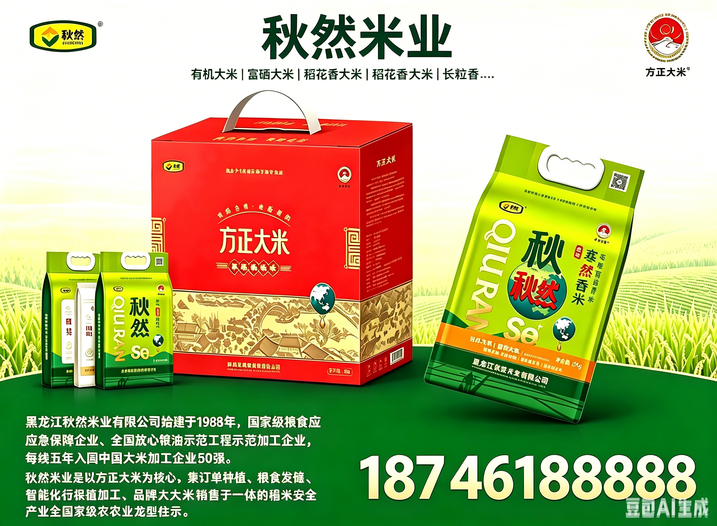 秋然米业